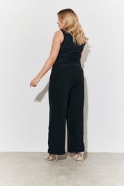 Black Embellished Waistcoat