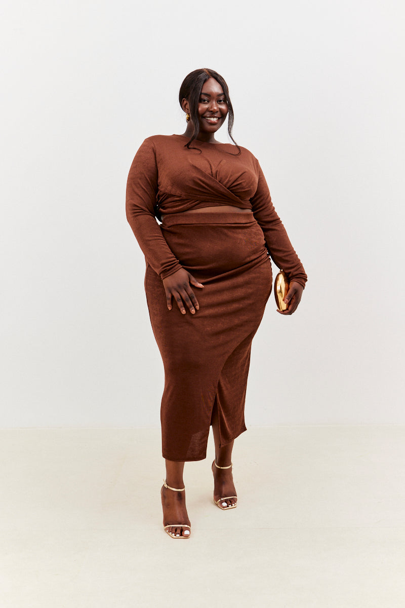 Twist Acetate Top