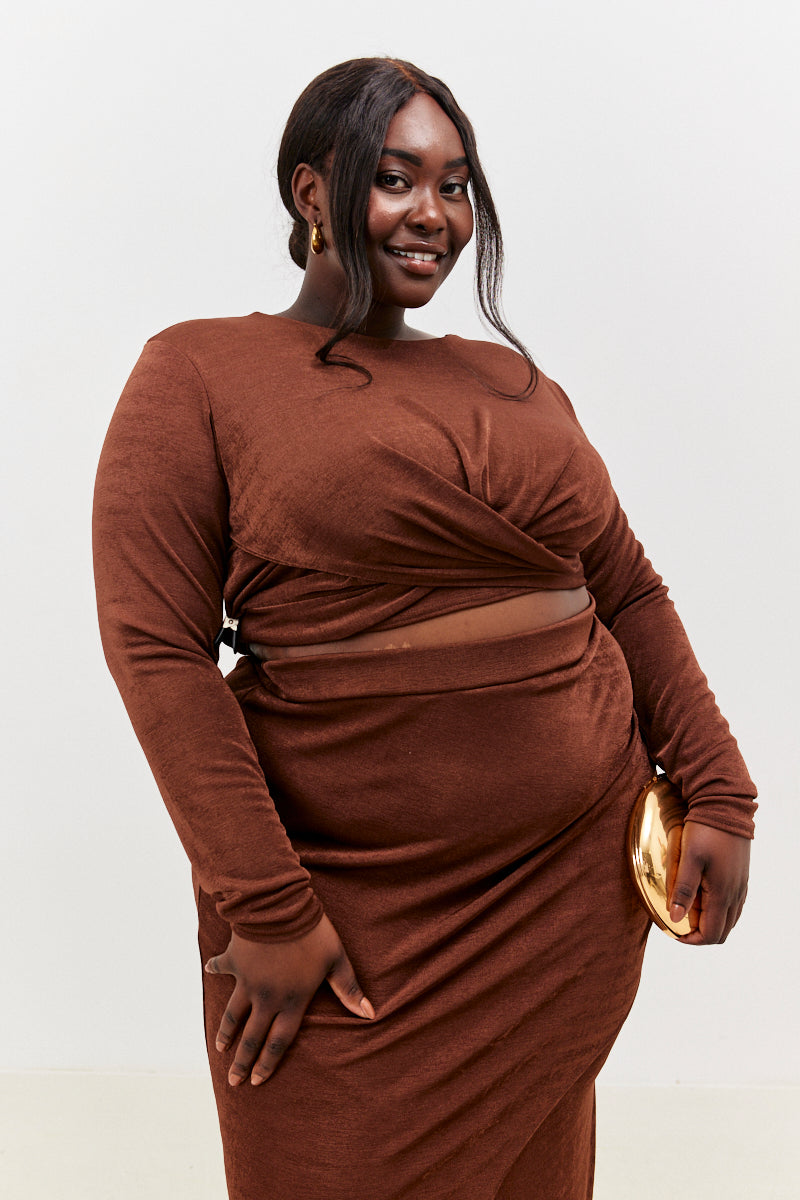 Twist Acetate Top