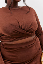 Twist Acetate Top