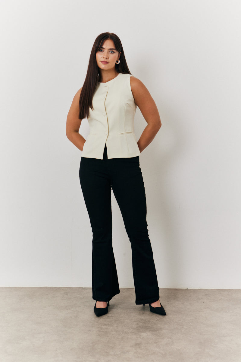 High Neck Waistcoat