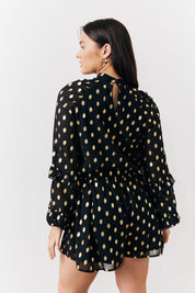Foil Chiffon Blouse