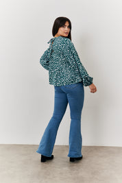 Floral Printed Smock Top