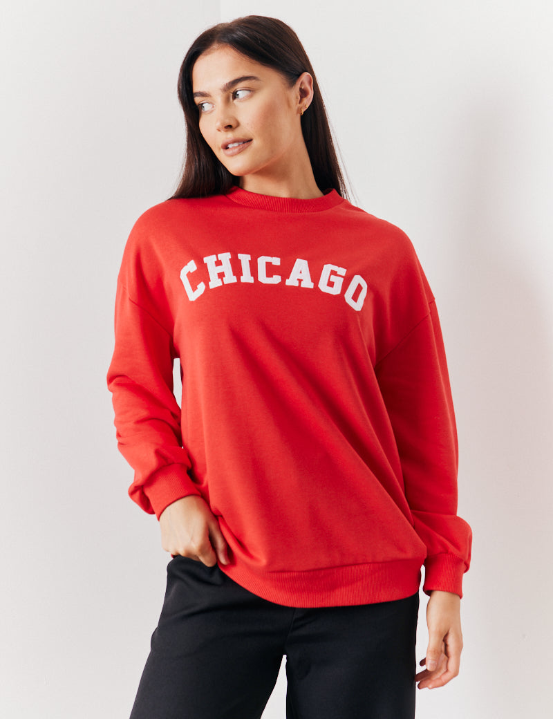 Chicago Slogan Sweatshirt