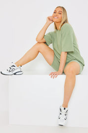 WIDE RIB CYCLE SHORTS