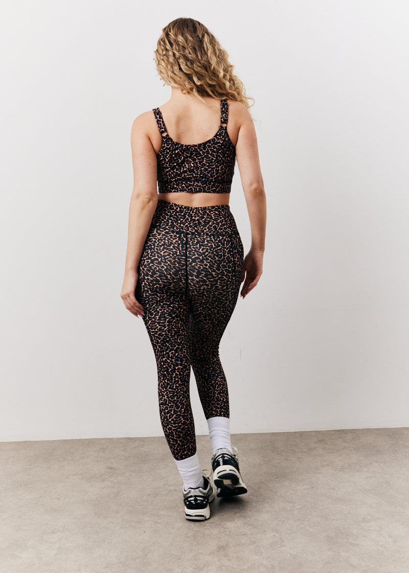 Leopard Print High Waisted Leggings