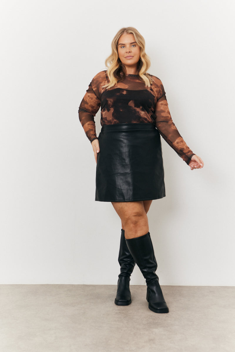 Leather Skirt