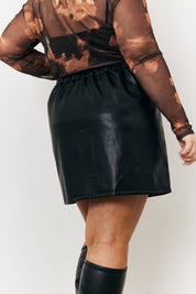 Leather Skirt