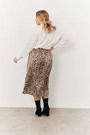 Leopard Wrap Midi