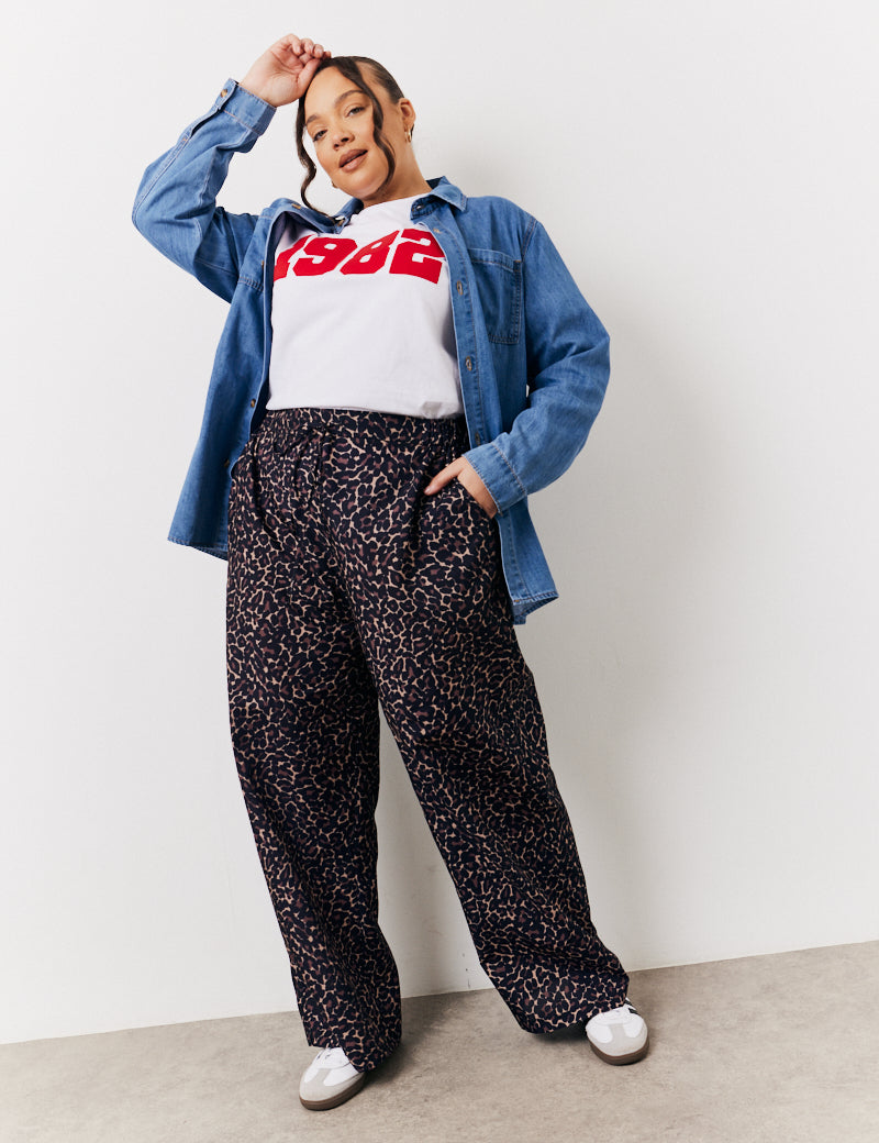 Leopard Trousers