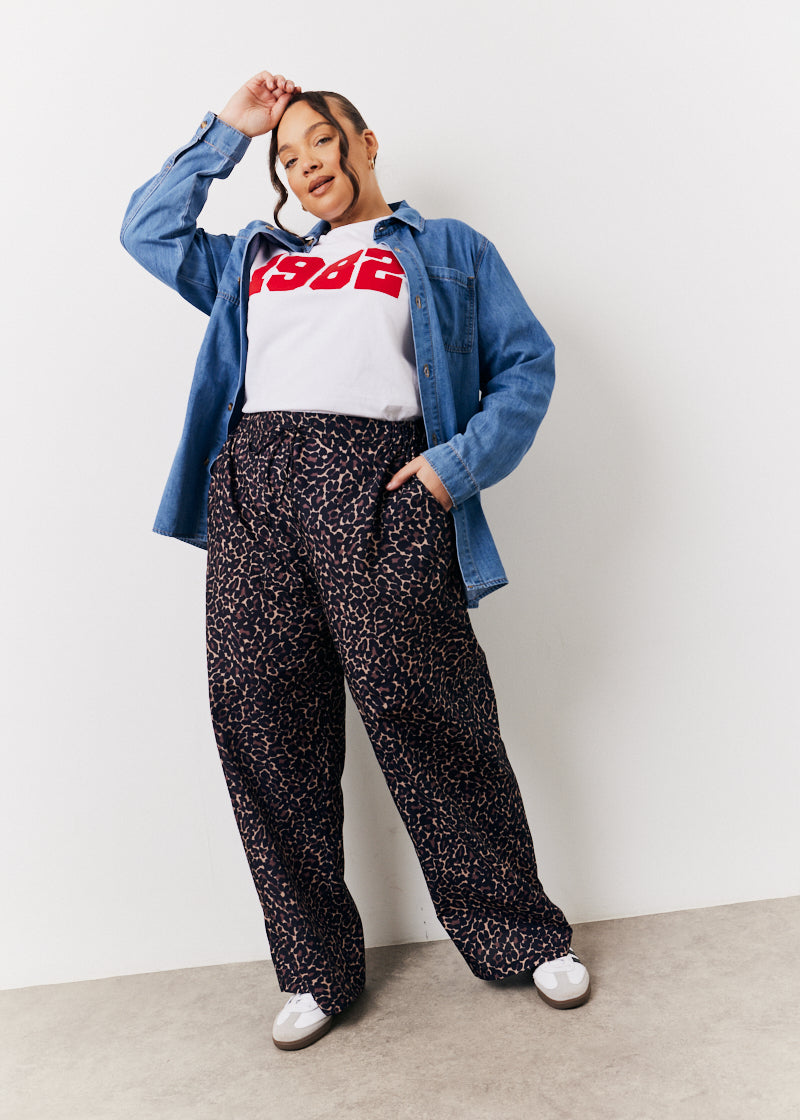 Leopard Trousers