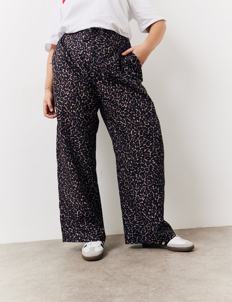 Leopard Trousers