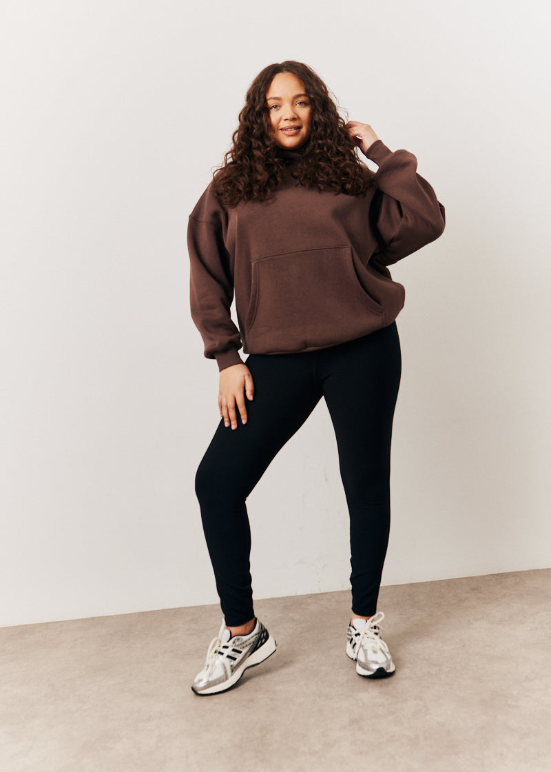 Brown Oversized Hoodie