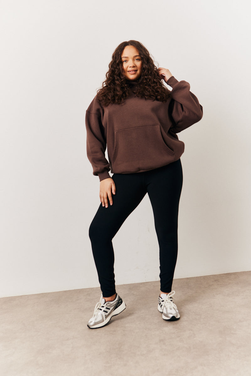 Brown Oversized Hoodie
