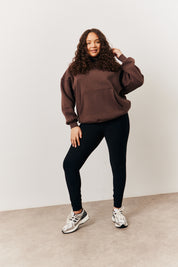 Brown Oversized Hoodie