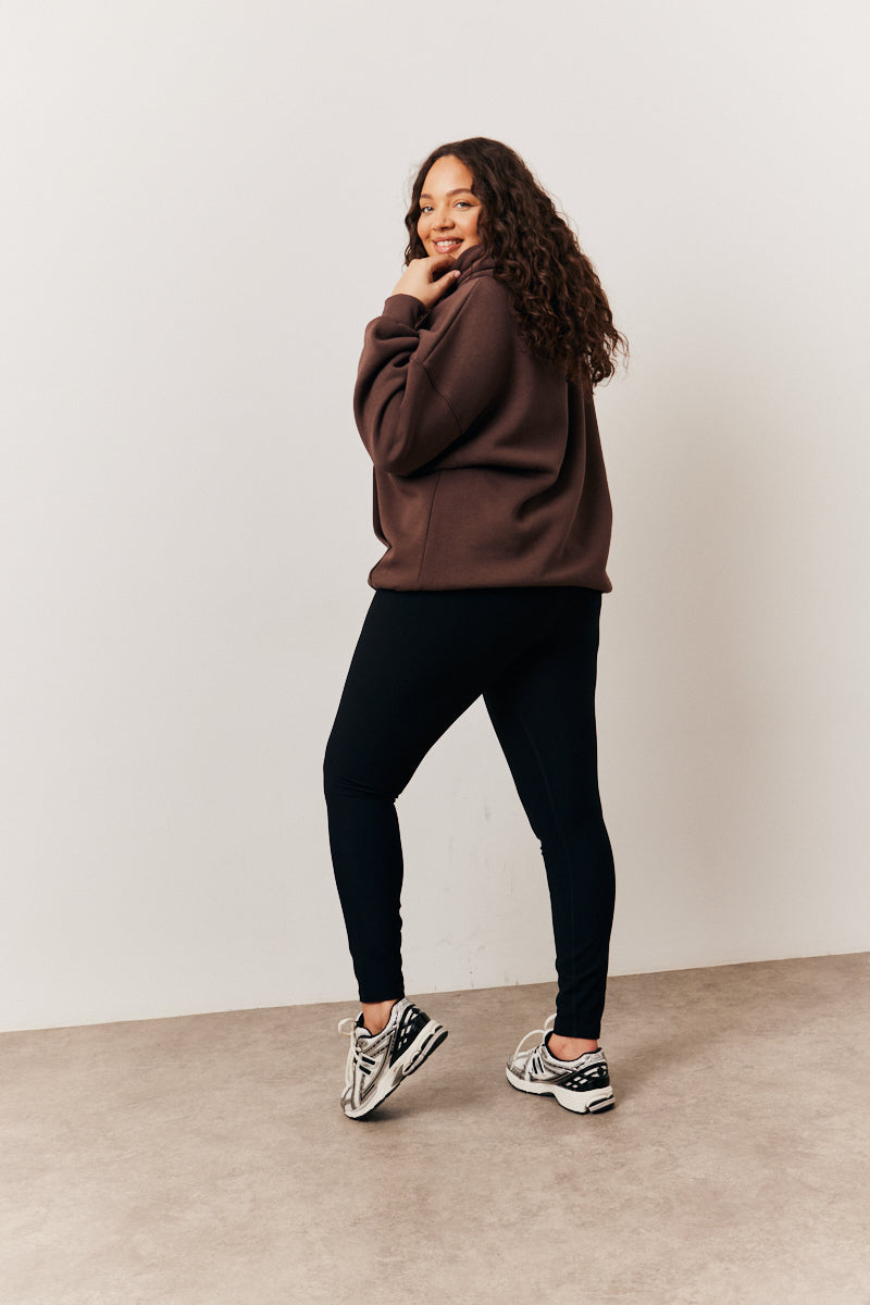 Brown Oversized Hoodie
