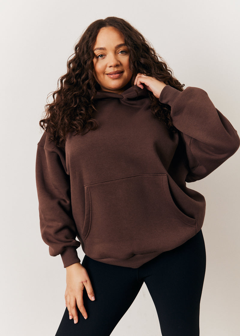 Brown Oversized Hoodie