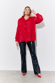 Ruffle Blouse