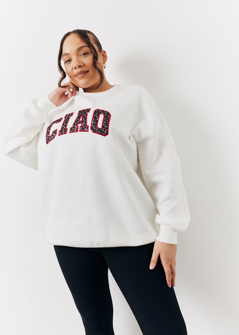 Ciao Slogan Sweatshirt