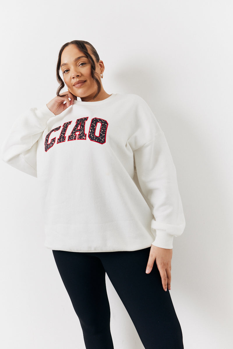 Ciao Slogan Sweatshirt