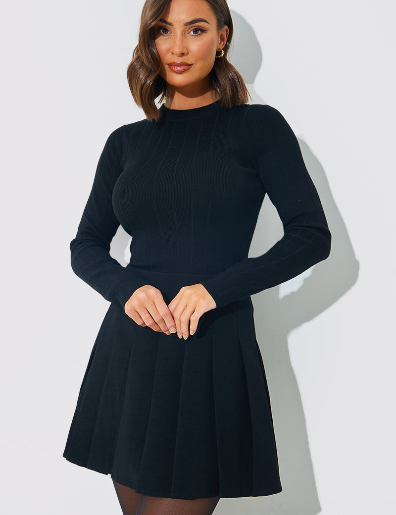 Ribbed Long Sleeved Bodysuit