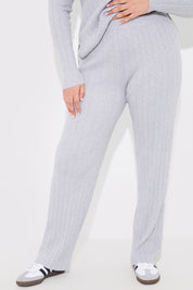 Rib Knitted Co Ord Trouser