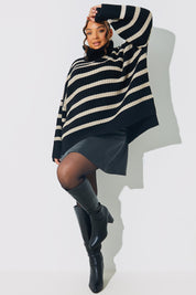 Knitted Roll Neck Jumper