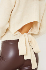 Premium Tie Back Knitted Jumper