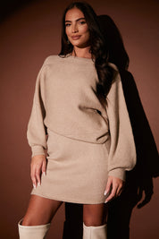 High Neck Co-Ord Knit Jumper