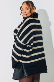Knitted Roll Neck Jumper
