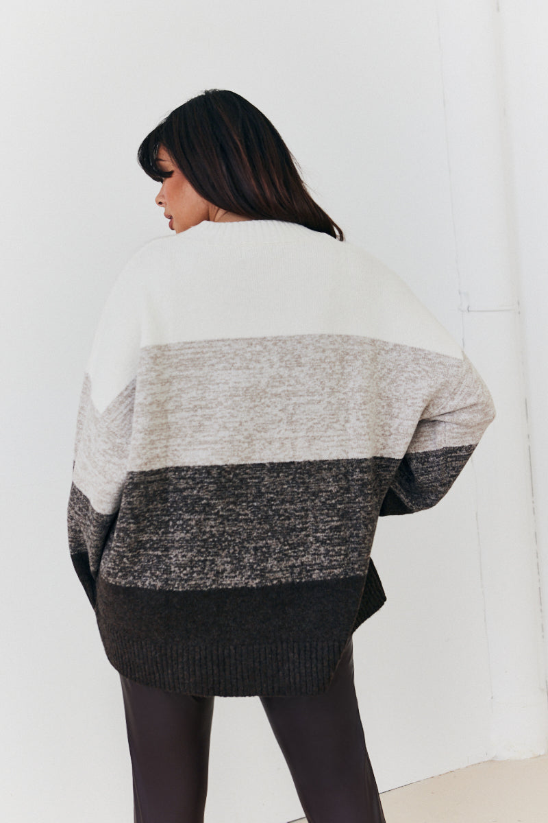 Recycled Tonal Crew Neck Jumper