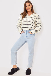 Recycled Pointelle Jumper