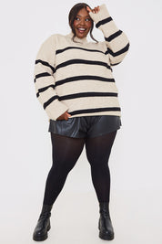 High Neck Knit Jumper