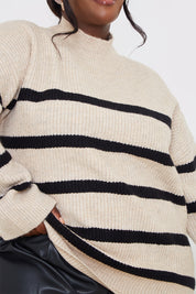High Neck Knit Jumper