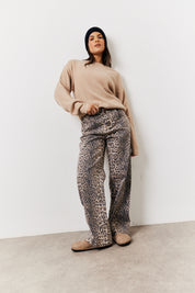 Crew Neck Knitted Jumper	