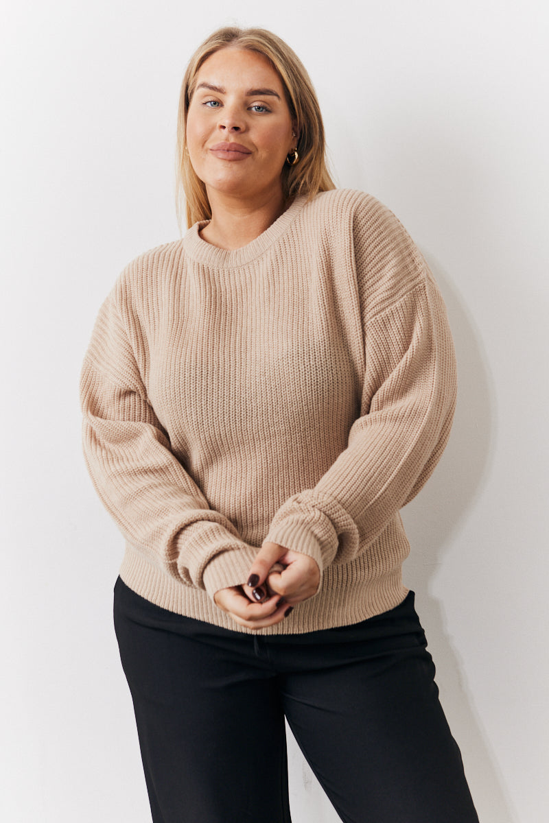 Crew Neck Knitted Jumper	