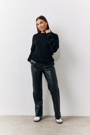 Crew Neck Knitted Jumper