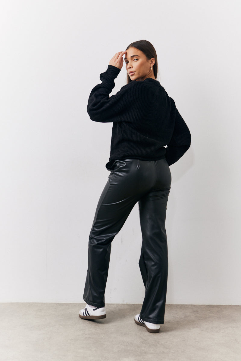 Crew Neck Knitted Jumper