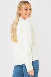 Recycled Cable Knitted Jumper