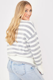 Stripe Crew Neck Jumper