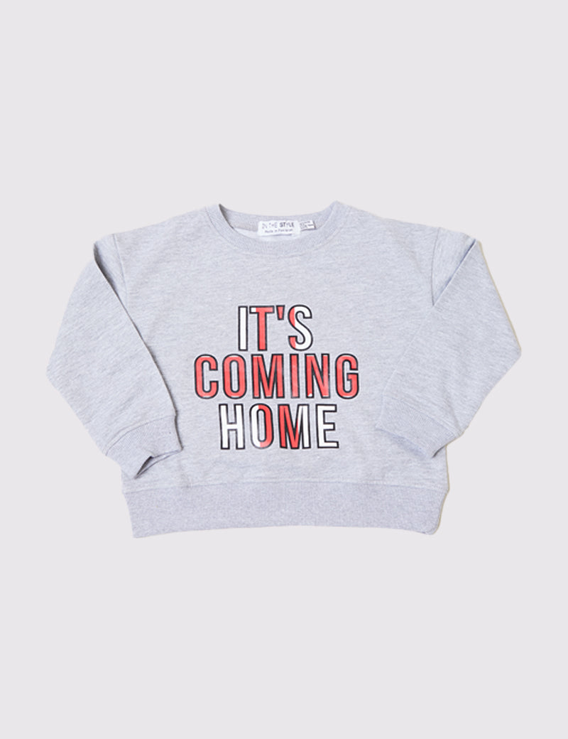 ItS Coming Home Slogan Unisex Sweater