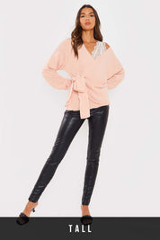 Contour' Leather Look Leggings