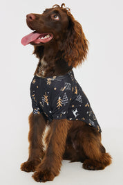 Christmas Tree Print Dog PJ