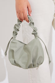 Ruched Strap Grab Bag