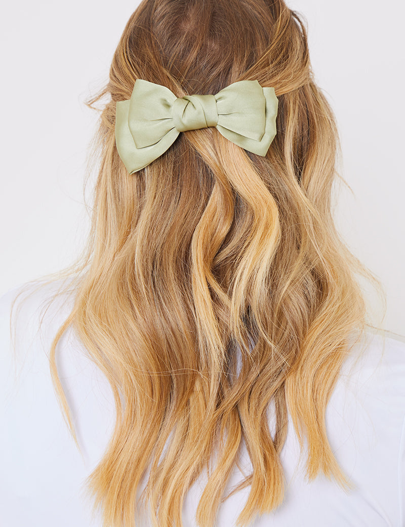 Satin Hair Bow