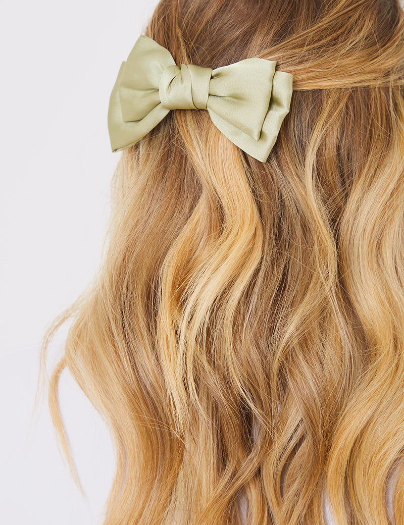 Satin Hair Bow