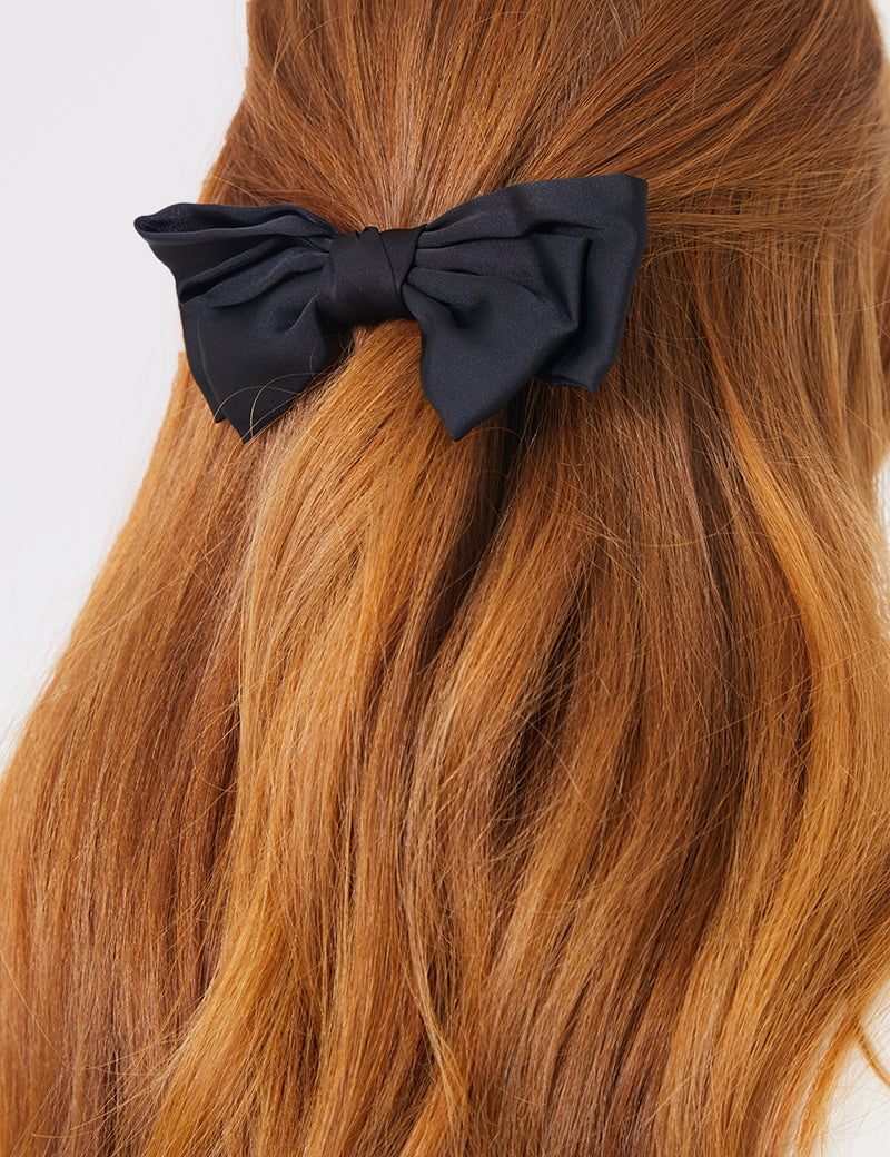 Satin Hair Bow