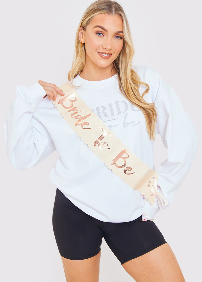 Bride to Be Sash