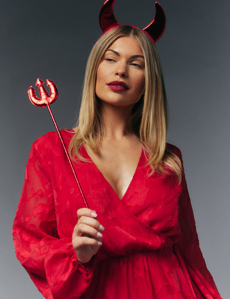 Devil Horn Headband and Accessory Sets