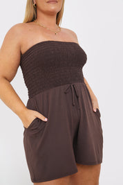 Shirred Bust Playsuit
